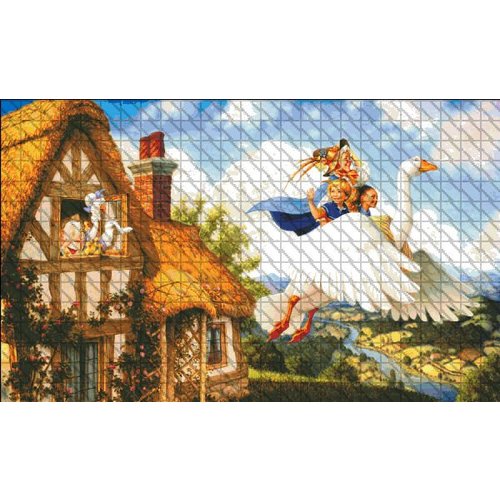 Heaven and Earth Designs  Scott Gustafson - Old Mother Goose