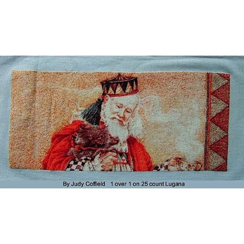 Heaven and Earth Designs  Yvonne Gilbert: Father Christmas with cats