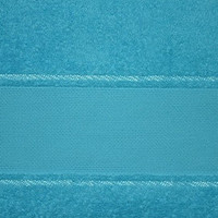 Gastendoek aqua-blauw