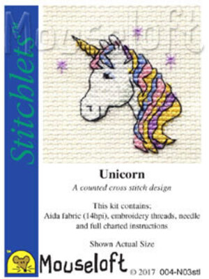 Mouseloft Borduurpakket Unicorn - Mouseloft