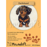 Borduurpakket Dachshund - Mouseloft