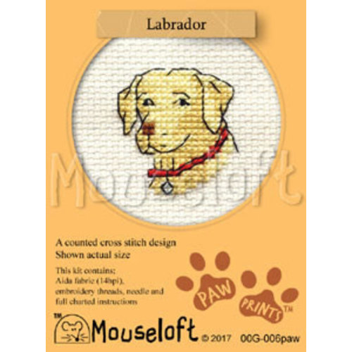 Mouseloft Borduurpakket Labrador - Mouseloft