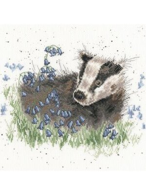 Bothy Threads Borduurpakket Hannah Dale - Bluebell Wood - Bothy Threads