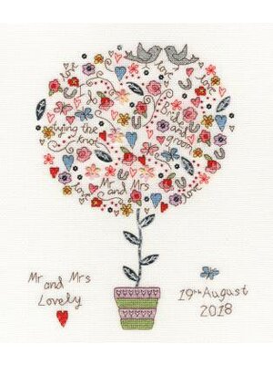 Bothy Threads Borduurpakket Kim Anderson - Love Vows - Bothy Threads