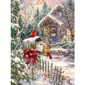 Heaven and Earth Designs  Dona Gelsinger: Cardinal Cottage