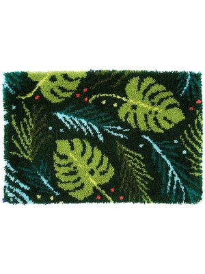 Vervaco Knooptapijt kit Bladeren Vervaco Knooptapijt kit Bladeren