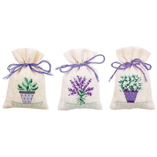 Vervaco Kruidenzakje kit Provence set van 3