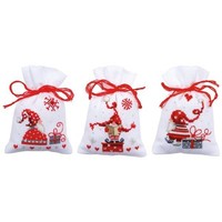 Kruidenzakje kit Kerstkabouters met cadeaus set v3