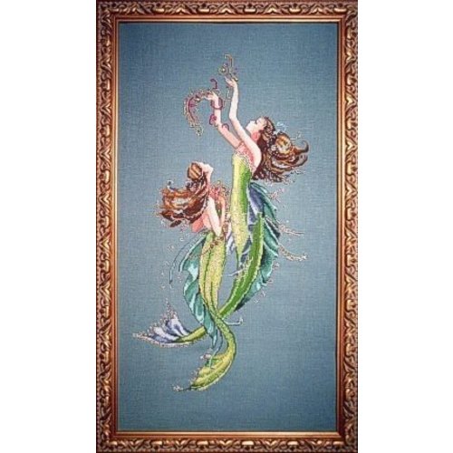 Mirabilia Mirabilia 085 - Mermaids of the deep blue - patroon Mirabilia Mirabilia 085 - Mermaids of the deep blue - patroon
