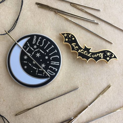 Stitchonomy  Needle Minder - Naaldenmagneet Bestitched - Goud of Zilver