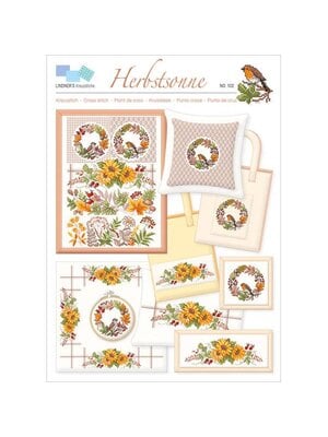 Lindner’s Kreuzstiche Patroon Lindner 102 - Herfstzon Lindner’s Kreuzstiche Patroon Lindner 102 - Herfstzon