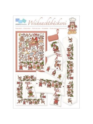 Lindner’s Kreuzstiche Patroon Lindner 103 - Kerstbakkerij Lindner’s Kreuzstiche Patroon Lindner 103 - Kerstbakkerij