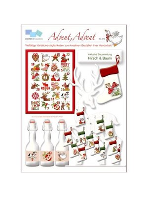 Lindner’s Kreuzstiche Patroon Lindner 015 - Advent, Advent