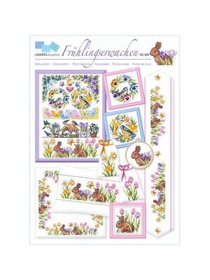 Lindner’s Kreuzstiche Patroon Lindner 084 - De lente ontwaakt Lindner’s Kreuzstiche Patroon Lindner 084 - De lente ontwaakt