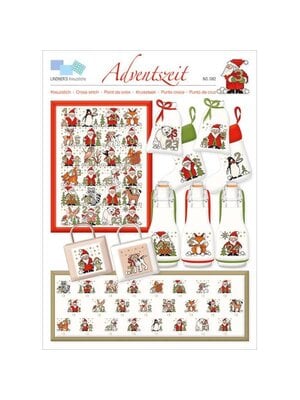 Lindner’s Kreuzstiche Patroon Lindner 082 - Adventstijd Lindner’s Kreuzstiche Patroon Lindner 082 - Adventstijd