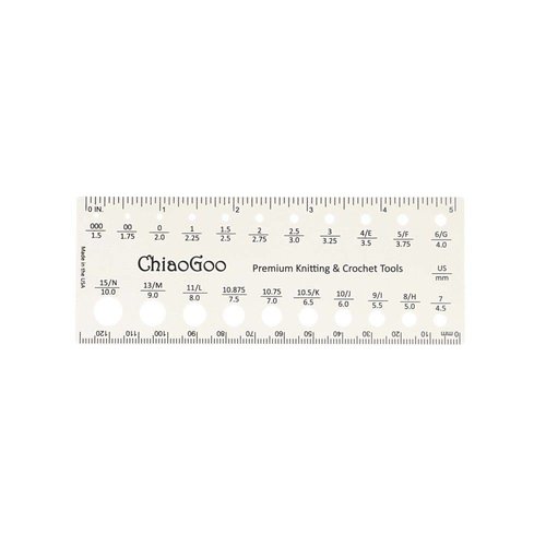 ChiaoGoo ChiaoGoo - Breinaalden meter - 13 cm
