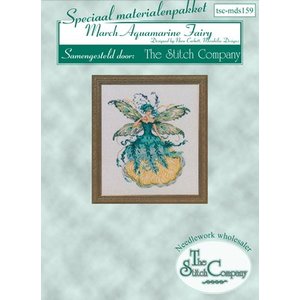 The Stitch Company Materiaalpakket March Aquamarine Fairy - The Stitch Company