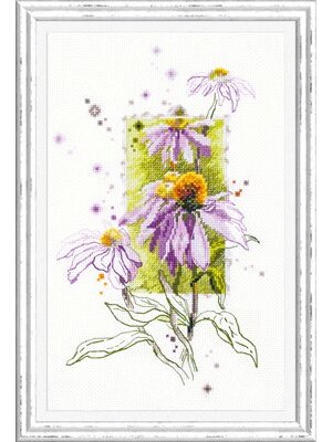 Magic Needle Borduurpakket Echinacea - Magic Needle Magic Needle Borduurpakket Echinacea - Magic Needle