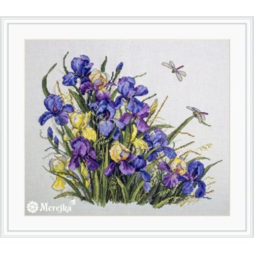 Merejka Borduurpakket Irises - MEREJKA