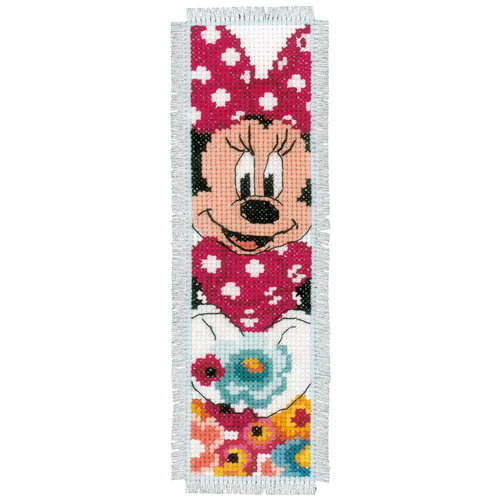 Vervaco Bladwijzer kit Disney Minnie dagdroomt set van 2