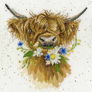 Bothy Threads Borduurpakket Hannah Dale - Daisy Coo - Bothy Threads