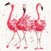 Borduurpakket Hannah Dale - Pink Ladies - Bothy Threads