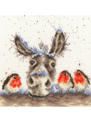 Bothy Threads Borduurpakket Hannah Dale Christmas Donkey - Bothy Threads Bothy Threads Borduurpakket Hannah Dale Christmas Donkey - Bothy Threads