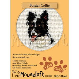 Mouseloft Borduurpakket Border Collie - Mouseloft