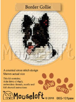 Mouseloft Borduurpakket Border Collie - Mouseloft