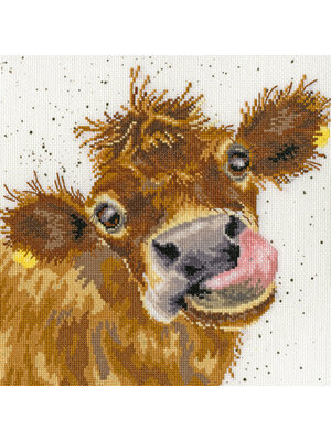 Bothy Threads Borduurpakket Hannah Dale - Moo - Bothy Threads Bothy Threads Borduurpakket Hannah Dale - Moo - Bothy Threads