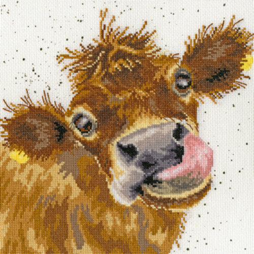 Bothy Threads Borduurpakket Hannah Dale - Moo - Bothy Threads Bothy Threads Borduurpakket Hannah Dale - Moo - Bothy Threads