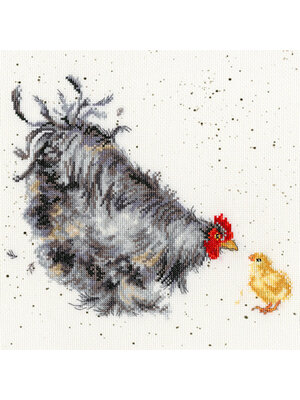 Bothy Threads Borduurpakket Hannah Dale - Mother Hen - Bothy Threads Bothy Threads Borduurpakket Hannah Dale - Mother Hen - Bothy Threads