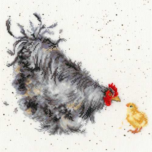 Bothy Threads Borduurpakket Hannah Dale - Mother Hen - Bothy Threads Bothy Threads Borduurpakket Hannah Dale - Mother Hen - Bothy Threads