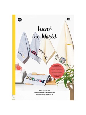 Rico Design Borduurboek Travel the World No. 165 Rico Design Borduurboek Travel the World No. 165