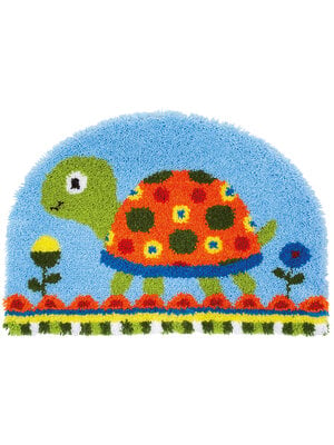 Vervaco Official Knoopvormtapijt kit Schildpad Vervaco Official Knoopvormtapijt kit Schildpad