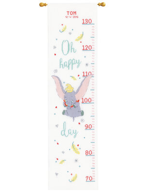 Vervaco Telpakket kit Disney Dumbo Oh happy day