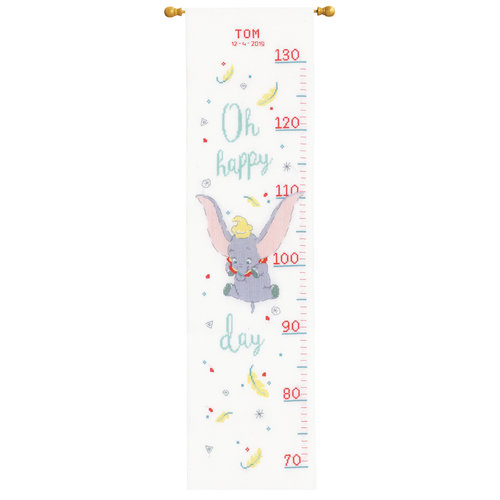 Vervaco Telpakket kit Disney Dumbo Oh happy day Vervaco Telpakket kit Disney Dumbo Oh happy day