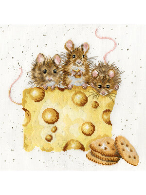 Bothy Threads Borduurpakket Hannah Dale - Crackers About Cheese - Bothy Threads Bothy Threads Borduurpakket Hannah Dale - Crackers About Cheese - Bothy Threads