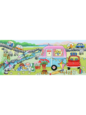 Bothy Threads Borduurpakket Julia Rigby - Caravan Fun - Bothy Threads Bothy Threads Borduurpakket Julia Rigby - Caravan Fun - Bothy Threads