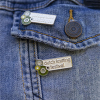 Dutch Knitting Festival Enamel Pin