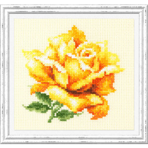 Magic Needle Borduurpakket Yellow Rose - Magic Needle