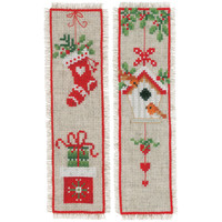 Bladwijzer kit Kerstmotiefjes set van 2