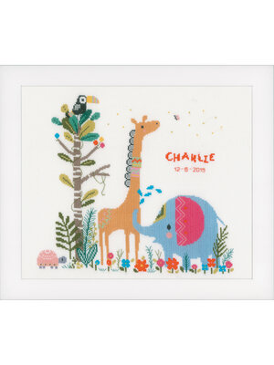 Vervaco Telpakket kit Junglediertjes