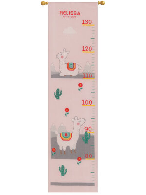 Vervaco Telpakket Meetlat kit Leuke lama