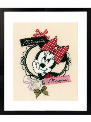 Vervaco Official Telpakket kit Disney It's all about Minnie Vervaco Official Telpakket kit Disney It's all about Minnie