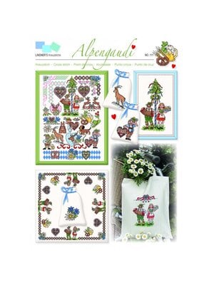 Lindner’s Kreuzstiche Patroon Lindner 111 - Alpengeluk Lindner’s Kreuzstiche Patroon Lindner 111 - Alpengeluk