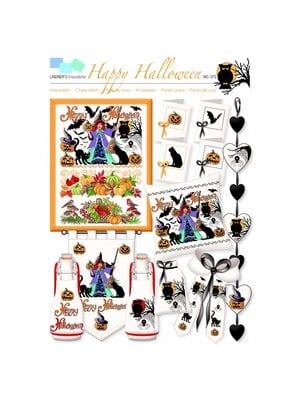 Lindner’s Kreuzstiche Patroon Lindner 070 - Happy Halloween Lindner’s Kreuzstiche Patroon Lindner 070 - Happy Halloween