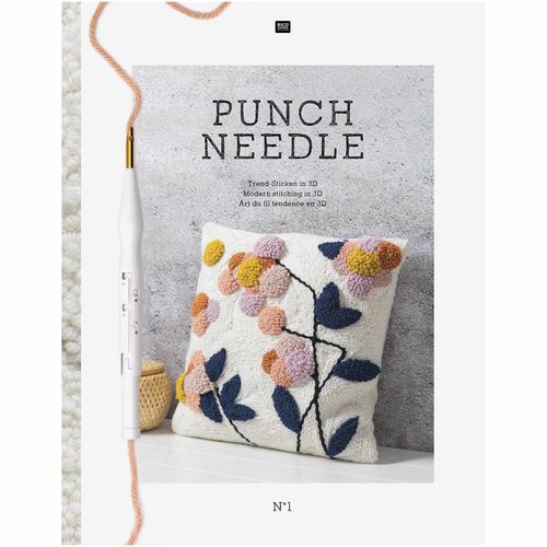 Rico Design Punch Needle No. 1 (met Nederlandse vertaling) Rico Design Punch Needle No. 1 (met Nederlandse vertaling)