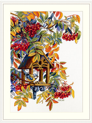 Merejka Borduurpakket Colorful Rowan  - MEREJKA