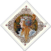 Borduurpakket Blond by Mucha - MEREJKA